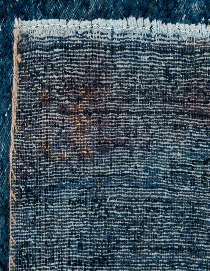 Detail image of 3' 7 x 15' 9  Hand Knotted Ultra Vintage Persian Wool Runner Rug