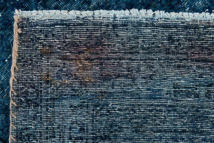 3' 7 x 15' 9 Hand Knotted Ultra Vintage Persian Wool Runner Rug