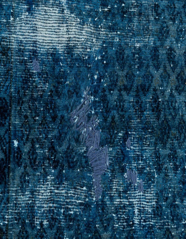 Detail image of 3' 7 x 15' 9  Hand Knotted Ultra Vintage Persian Wool Runner Rug