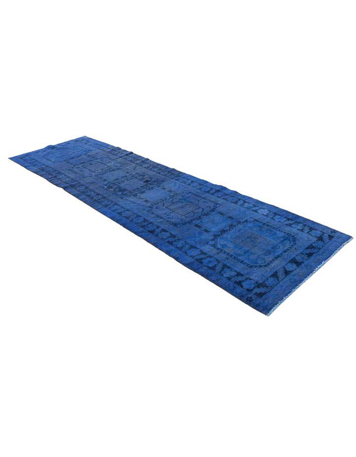 3' x 10' 2 Hand Knotted Ultra Vintage Persian Wool Runner Rug