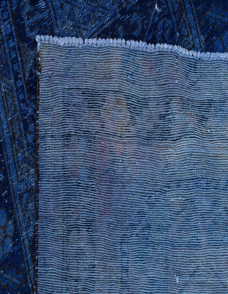 Detail image of 3' x 10' 2  Hand Knotted Ultra Vintage Persian Wool Runner Rug