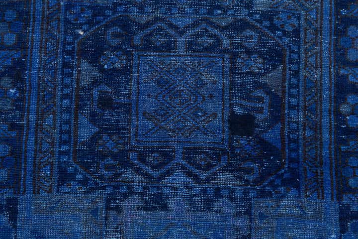3' x 10' 2 Hand Knotted Ultra Vintage Persian Wool Runner Rug