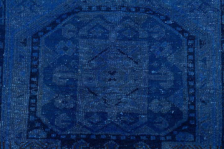 3' x 10' 2 Hand Knotted Ultra Vintage Persian Wool Runner Rug