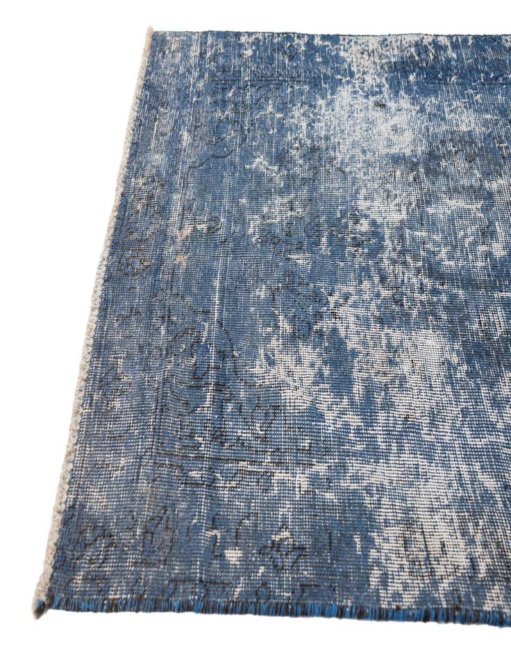 Detail image of 3' 2 x 12' 8  Hand Knotted Ultra Vintage Persian Wool Runner Rug