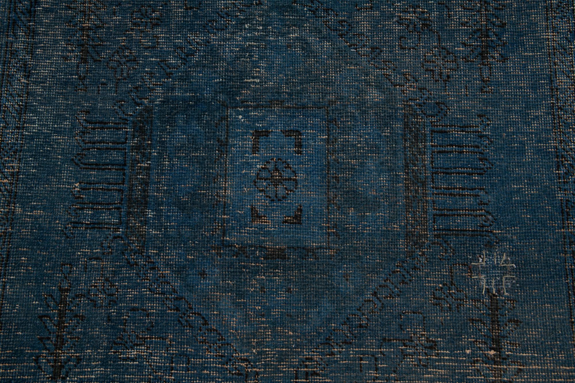 3' 6 x 12' 1 Hand Knotted Ultra Vintage Persian Wool Runner Rug