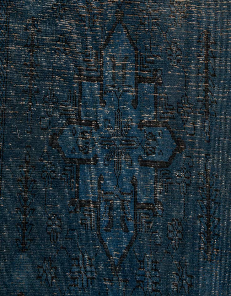 Detail image of 3' 6 x 12' 1  Hand Knotted Ultra Vintage Persian Wool Runner Rug