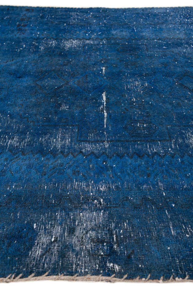 Detail image of 4' 9 x 9' 10 Hand Knotted Ultra Vintage Persian Wool Runner Rug