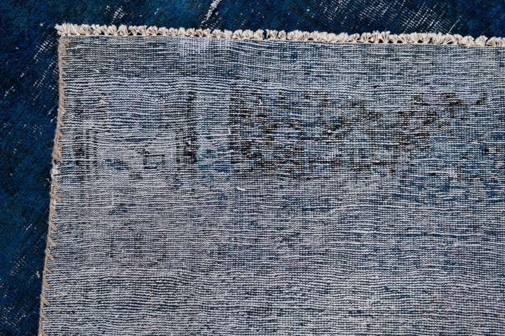 4' 9 x 9' 10 Hand Knotted Ultra Vintage Persian Wool Runner Rug