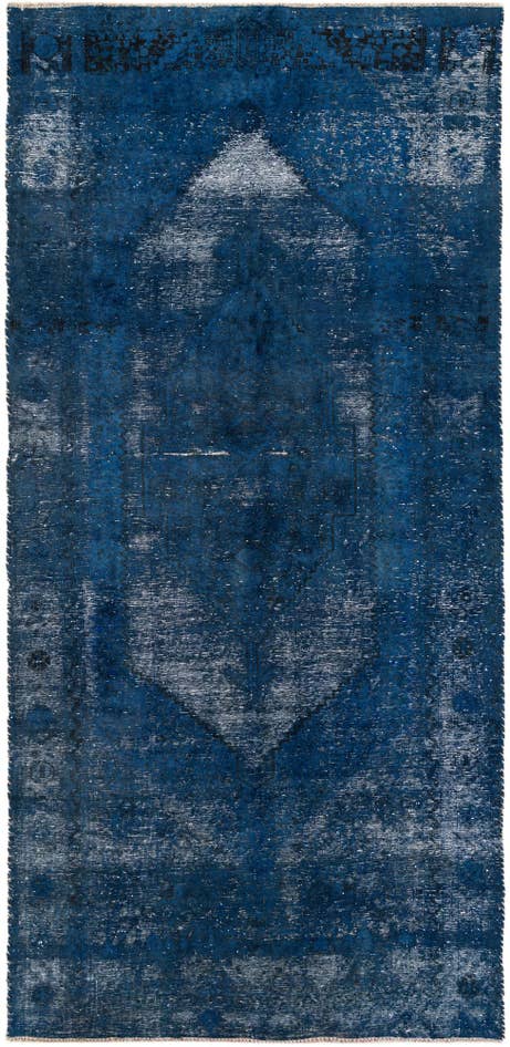 Detail image of 4' 9 x 9' 10 Hand Knotted Ultra Vintage Persian Wool Runner Rug