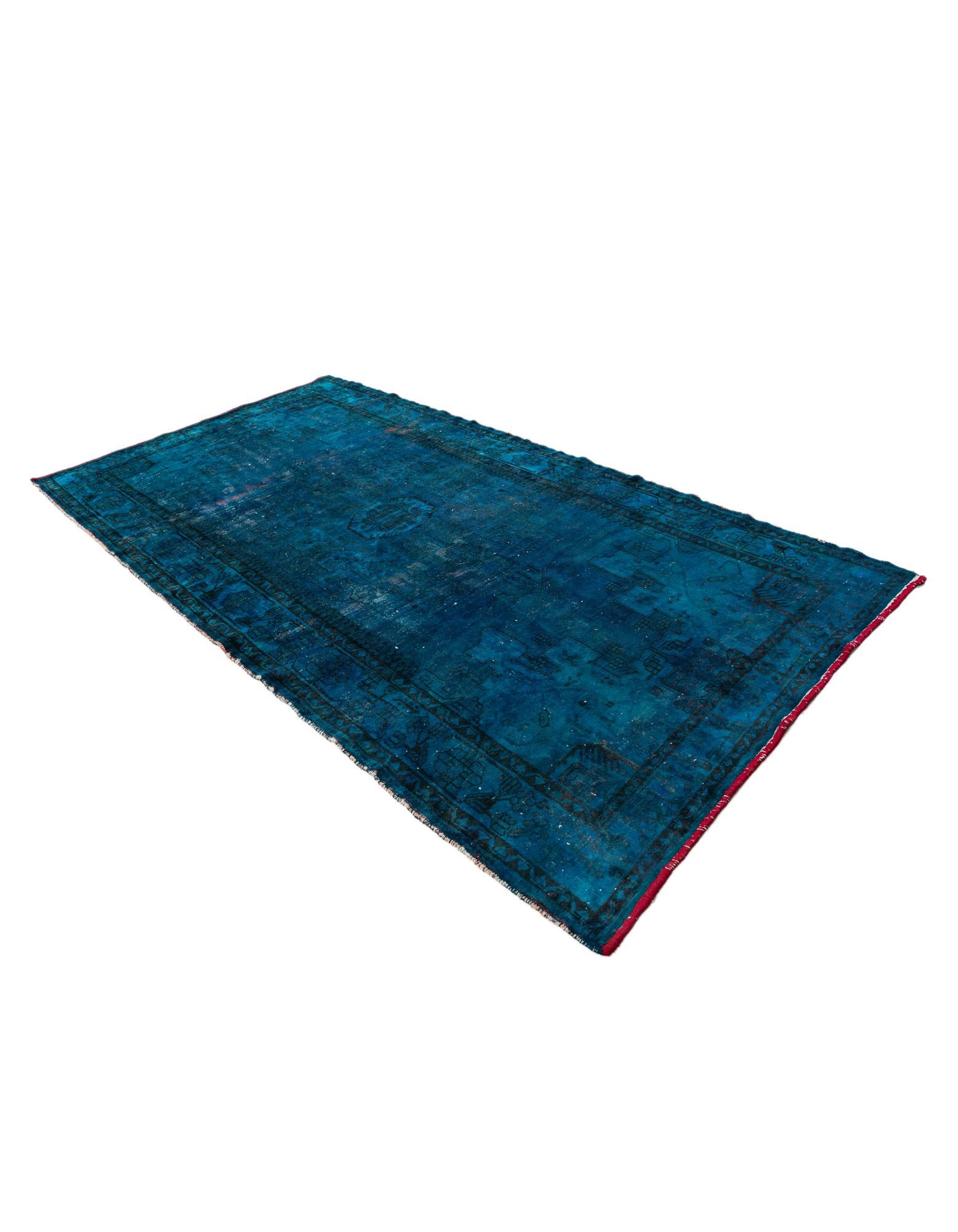 5' 5 x 10' 2 Hand Knotted Ultra Vintage Persian Wool Runner Rug
