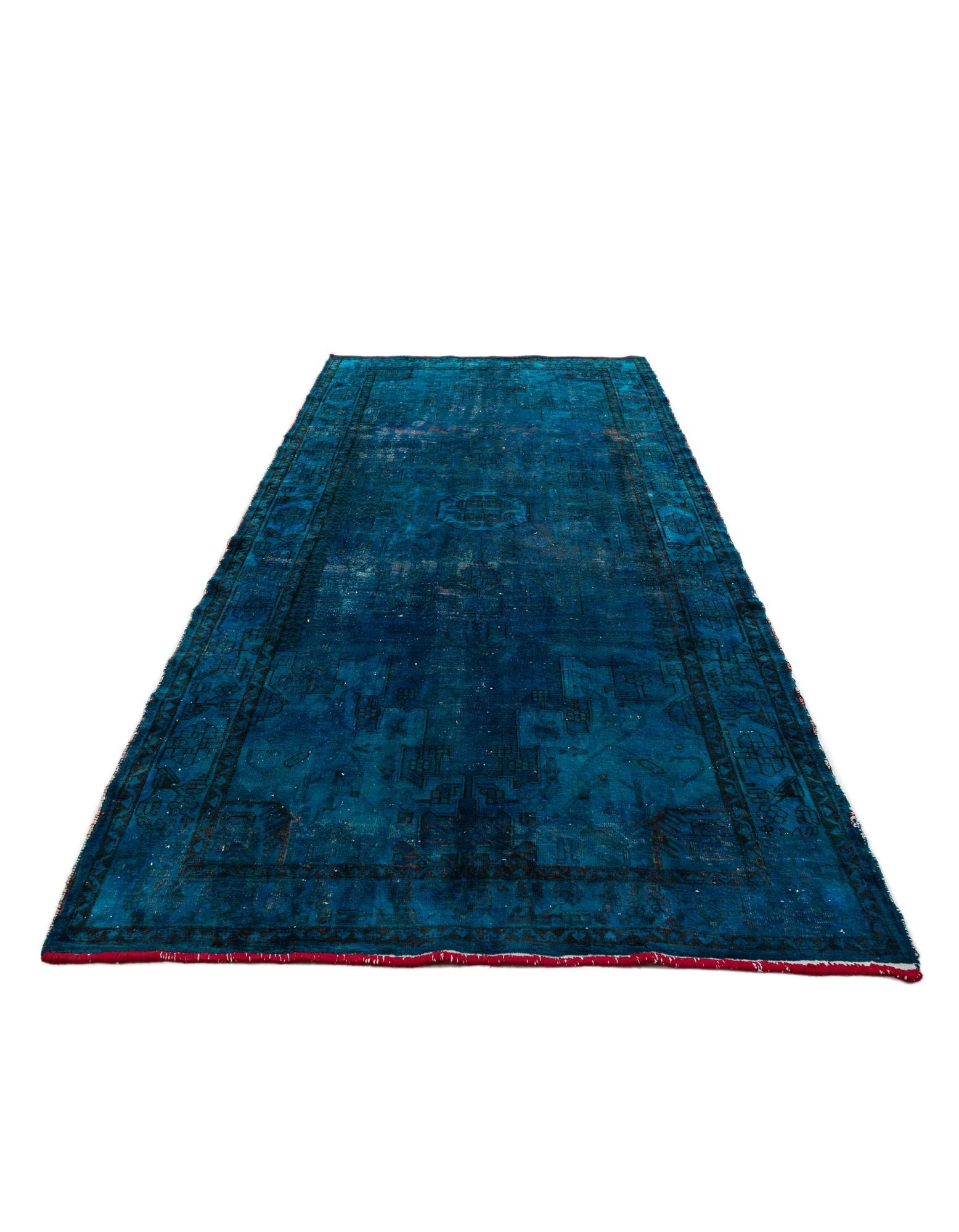 5' 5 x 10' 2 Hand Knotted Ultra Vintage Persian Wool Runner Rug