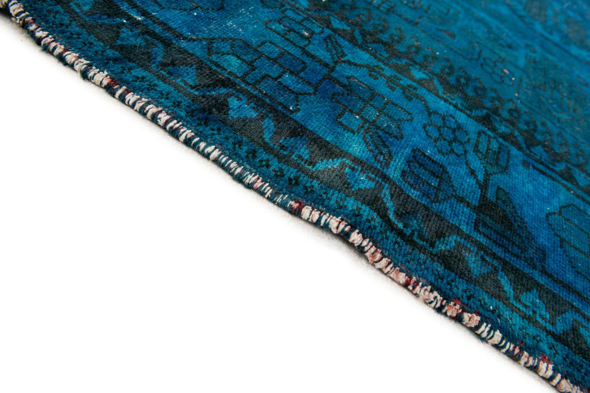 5' 5 x 10' 2 Hand Knotted Ultra Vintage Persian Wool Runner Rug
