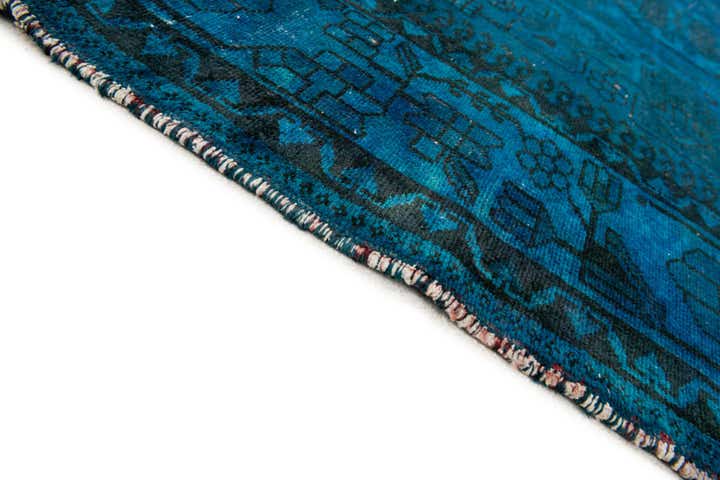 5' 5 x 10' 2 Hand Knotted Ultra Vintage Persian Wool Runner Rug