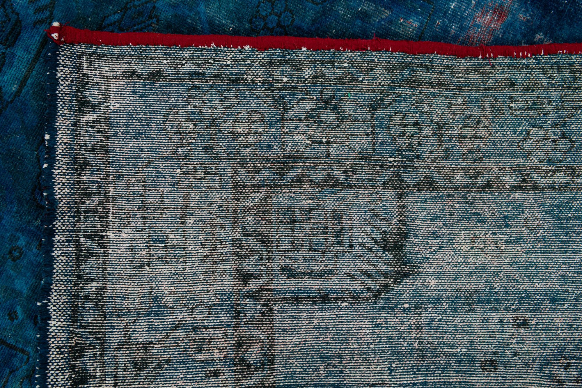 5' 5 x 10' 2 Hand Knotted Ultra Vintage Persian Wool Runner Rug