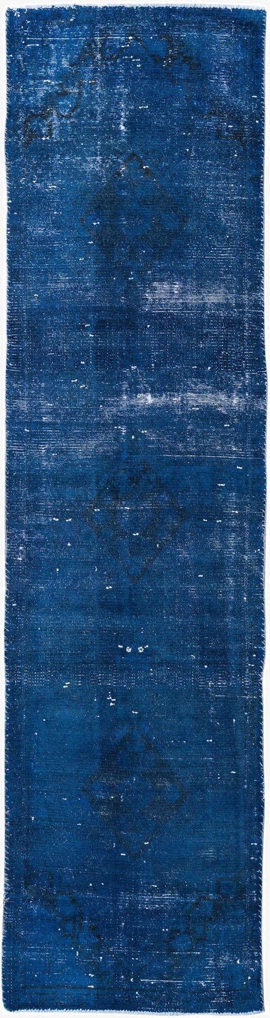 2' 5 x 9' 8  Hand Knotted Ultra Vintage Persian Wool Runner Rug