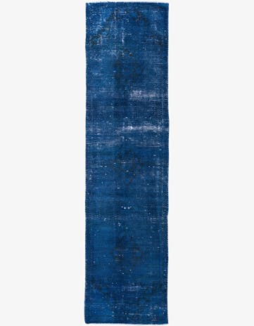 2' 5 x 9' 8 Hand Knotted Ultra Vintage Persian Wool Runner Rug