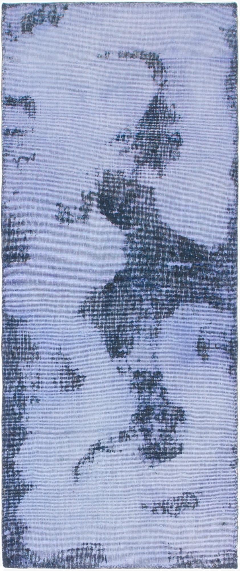 2' 7 x 6' 5  Hand Knotted Ultra Vintage Persian Wool Runner Rug