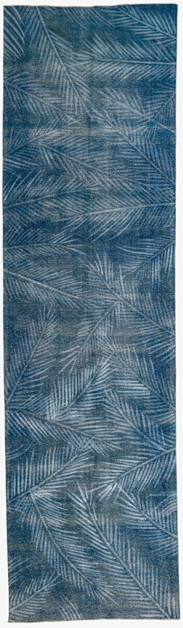 4' 4 x 15' 2  Hand Knotted Ultra Vintage Persian Wool Runner Rug