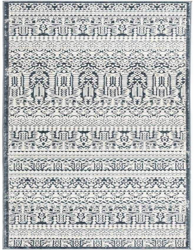 Detail image of 2' 7 x 8' Uptown Cloisters Runner Rug