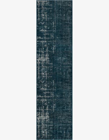 Blue Valencia Runner Rug