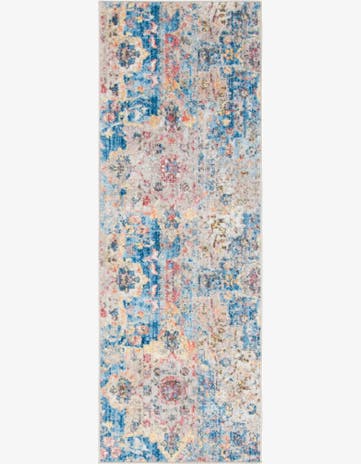 Blue Vega Runner Rug