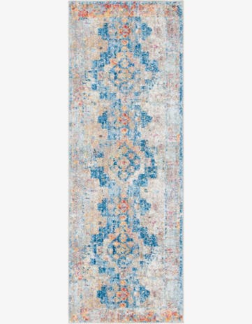 Blue Vega Runner Rug
