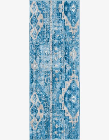 Blue Vega Runner Rug
