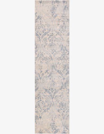 Blue Victoria Runner Rug