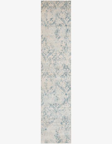 Blue Victoria Runner Rug
