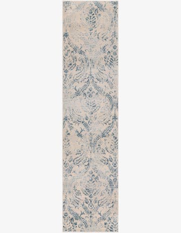 Blue Victoria Runner Rug