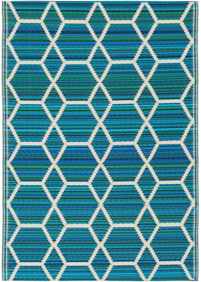 2' x 6' Easy-Clean Vista Breeze Indoor / Outdoor Runner Rug
