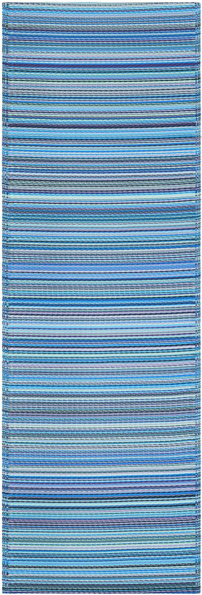 2' x 6' Easy-Clean Vista Breeze Indoor / Outdoor Runner Rug