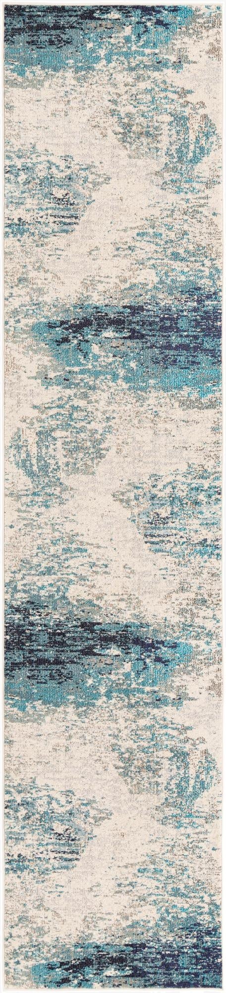 2' 7 x 12'  Washable Vivid Runner Rug