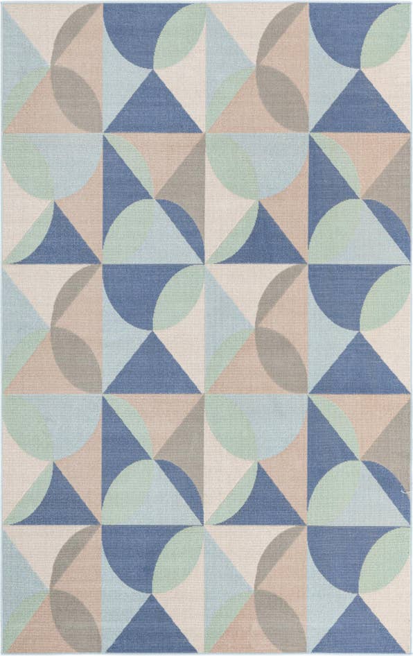 Detail image of 1' 4 x 1' 4 Lotus Sample Rug