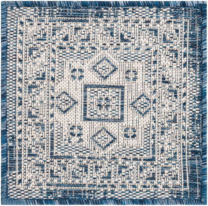 1' 4 x 1' 4 Easy-Clean Aztec Indoor / Outdoor Sample Rug