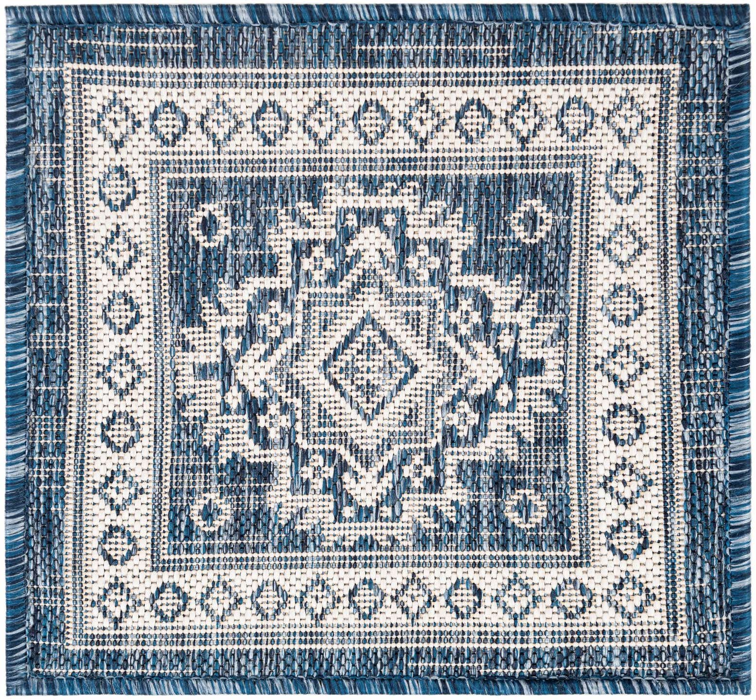 1' 4 x 1' 4 Easy-Clean Aztec Indoor / Outdoor Sample Rug