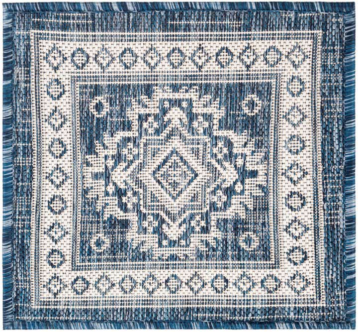 1' 4 x 1' 4 Easy-Clean Aztec Indoor / Outdoor Sample Rug