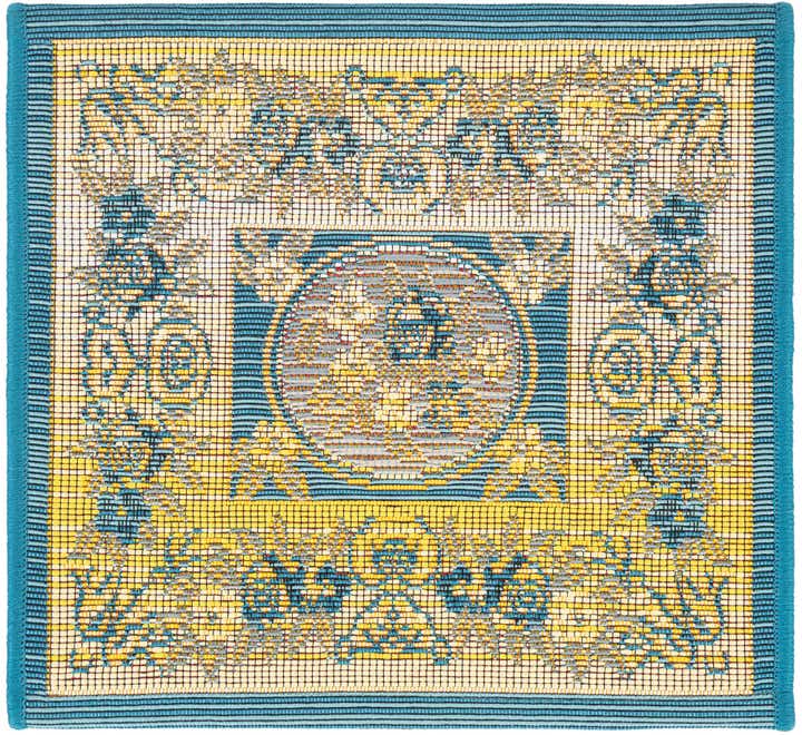 1' 4 x 1' 4 Easy-Clean Traditional Indoor / Outdoor Sample Rug