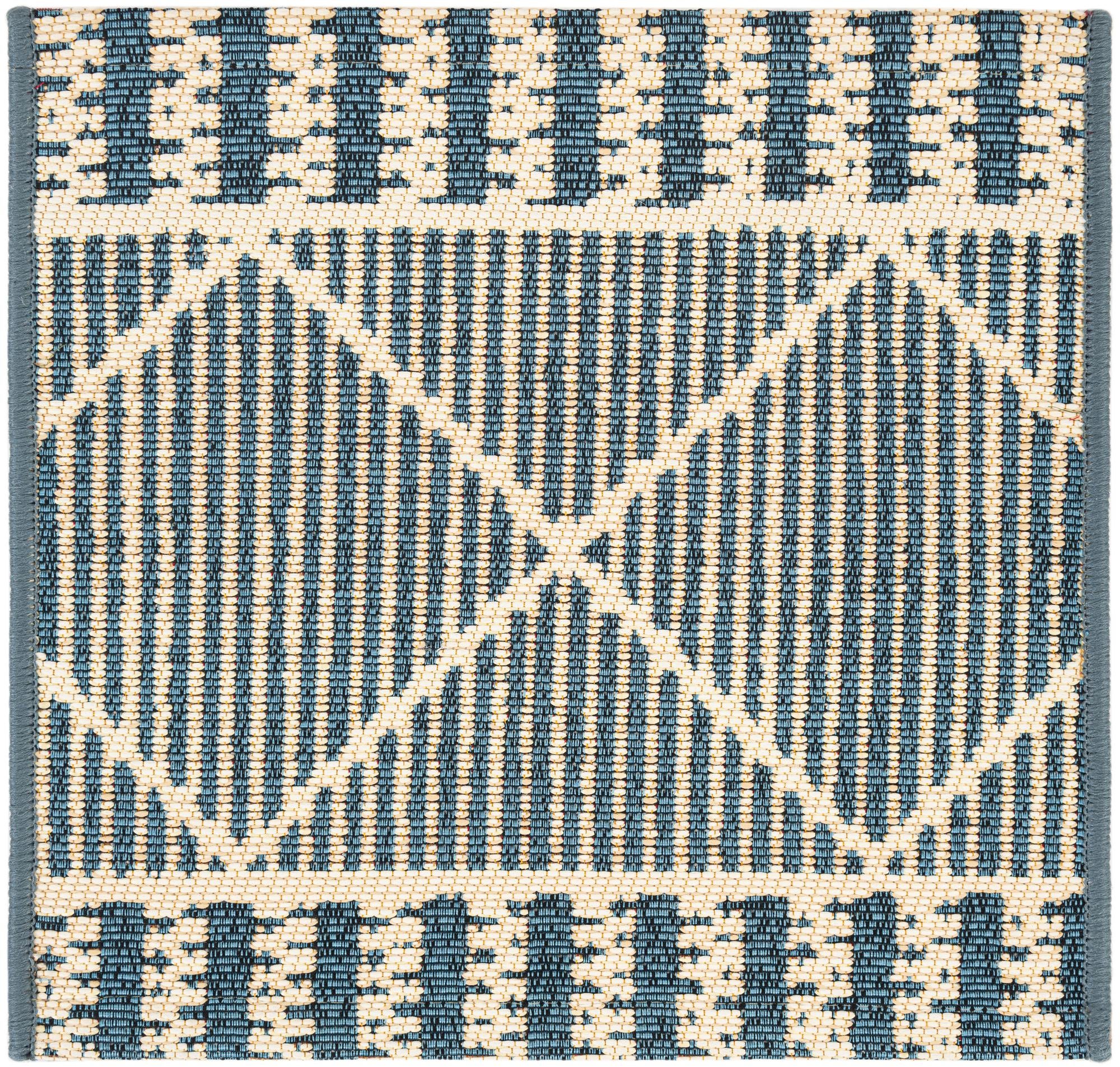 1' 4 x 1' 4 Easy-Clean Trellis Indoor / Outdoor Sample Rug