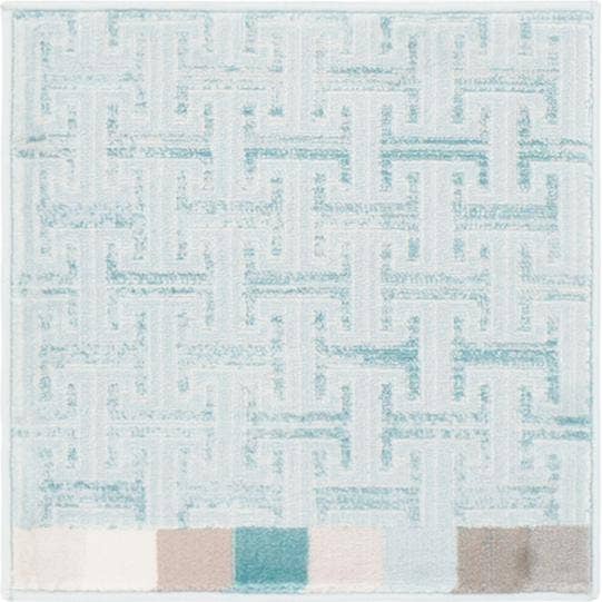 Detail image of Jill Zarin 1' 8 x 1' 8 Uptown Sample Rug