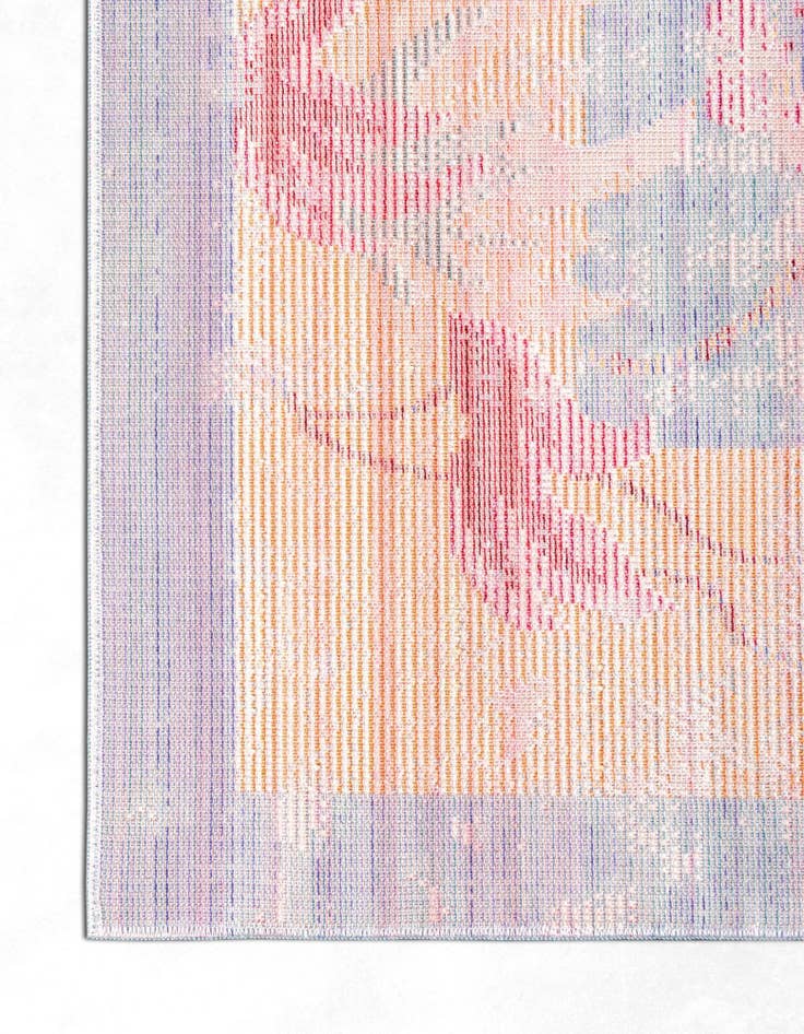 Detail image of 8' x 8' Aqua Square Rug