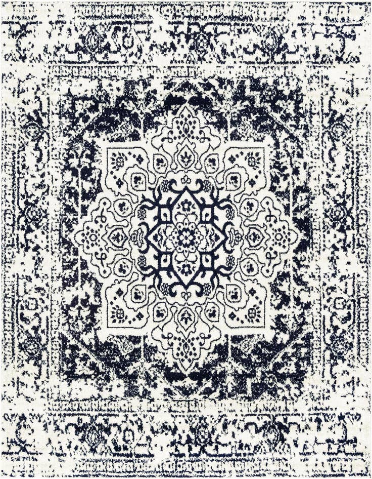 Detail image of 7' 10 x 7' 10 Arlington Square Rug