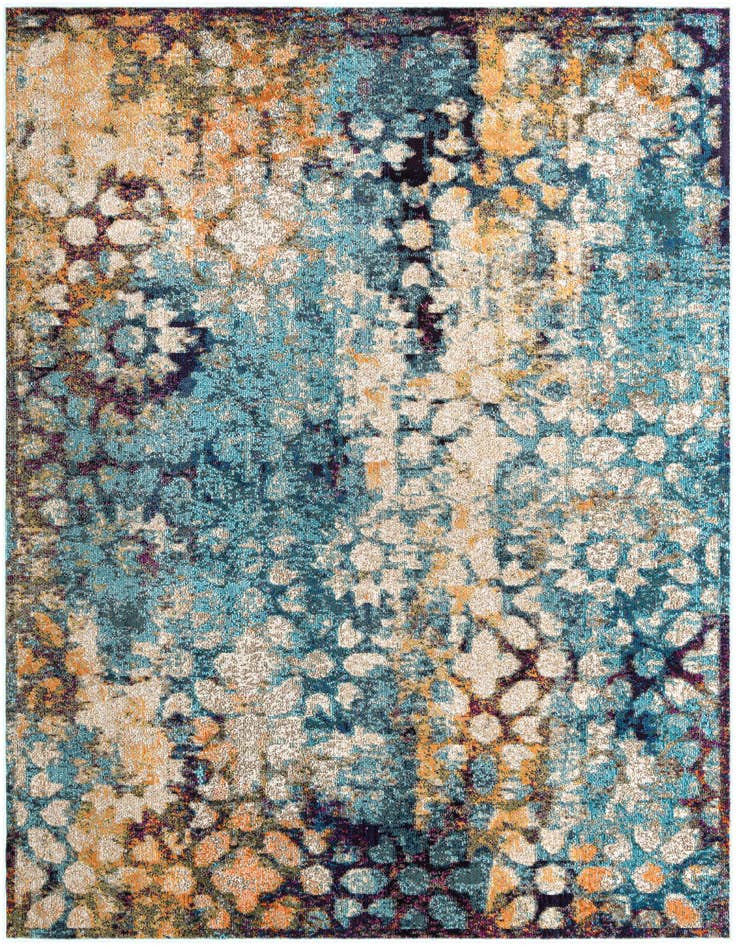 Detail image of 8' x 8' Washable Arte Square Rug