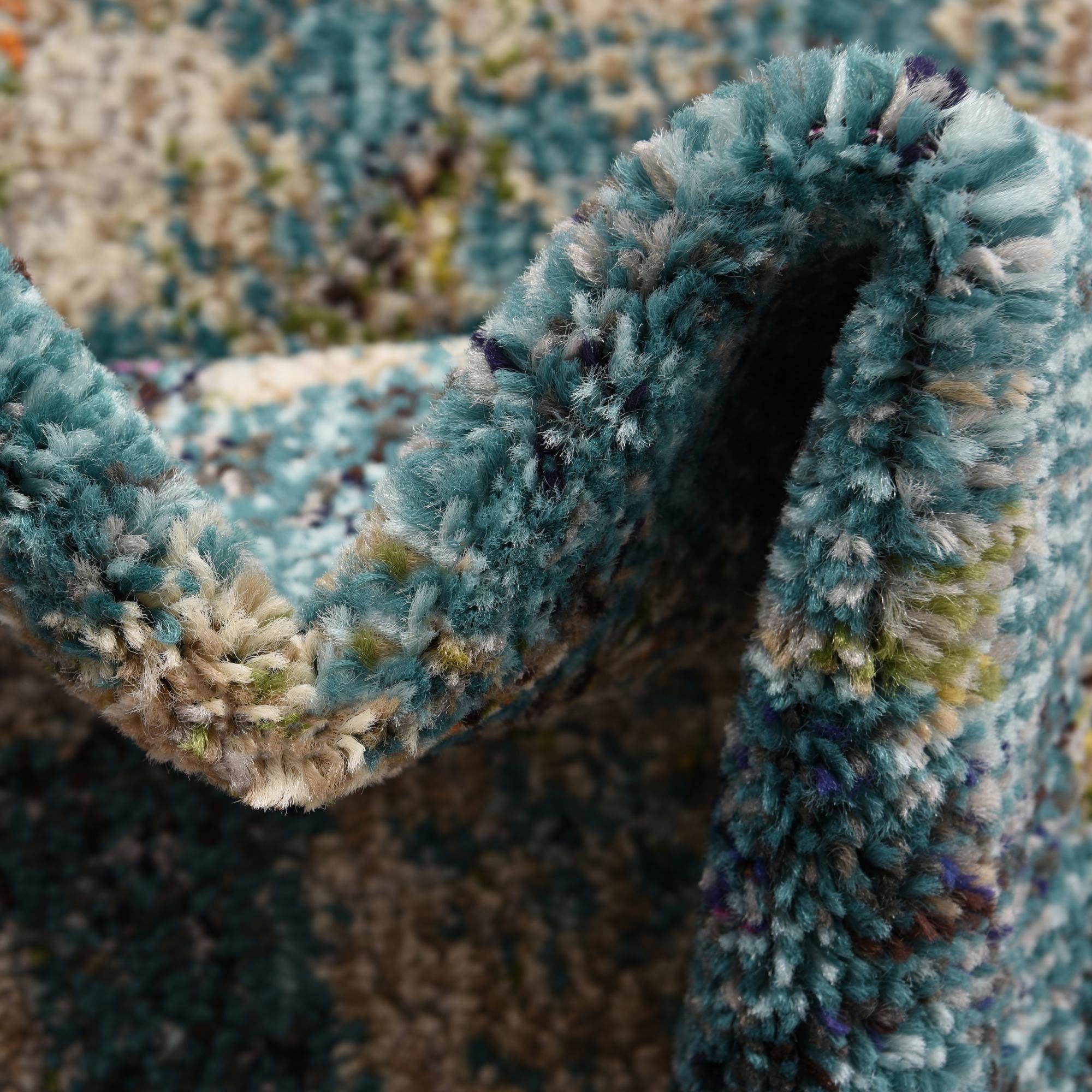 6' x 6' Washable Arte Square Rug