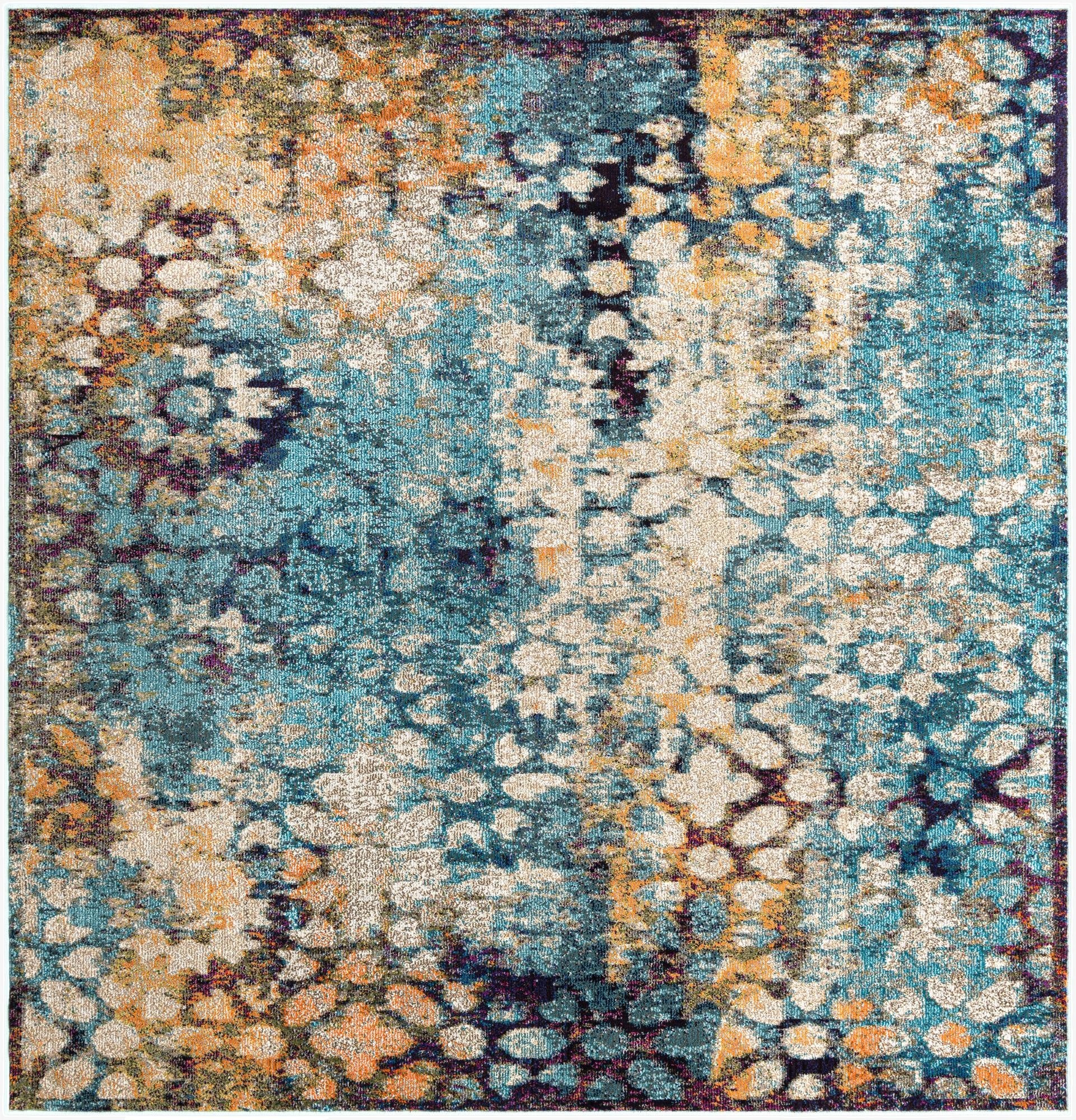 8' x 8'  Washable Arte Square Rug
