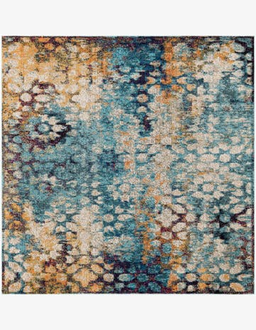 6' x 6' Washable Arte Square Rug