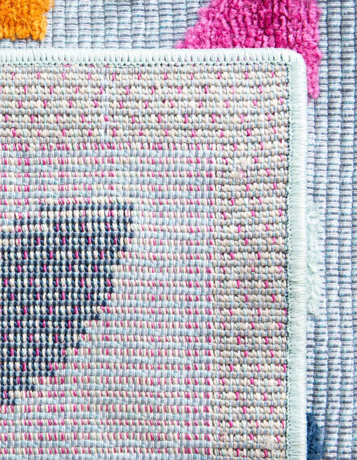 Detail image of 5' 3 x 5' 3 Easy-Clean Aruba Indoor / Outdoor Square Rug