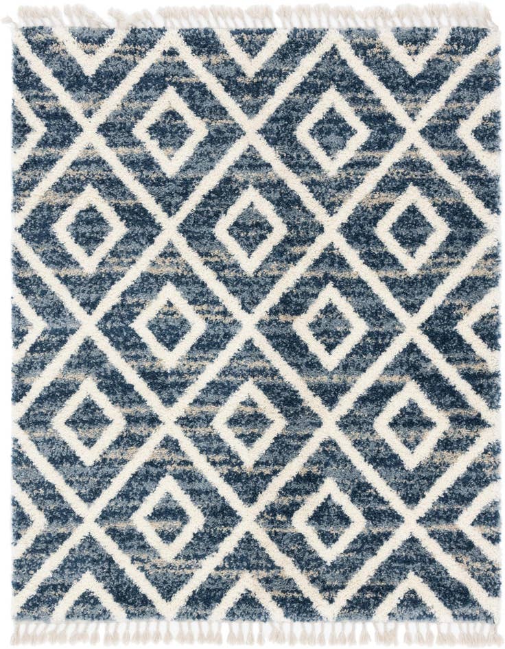 Detail image of 8' x 8' Athena Shag Square Rug