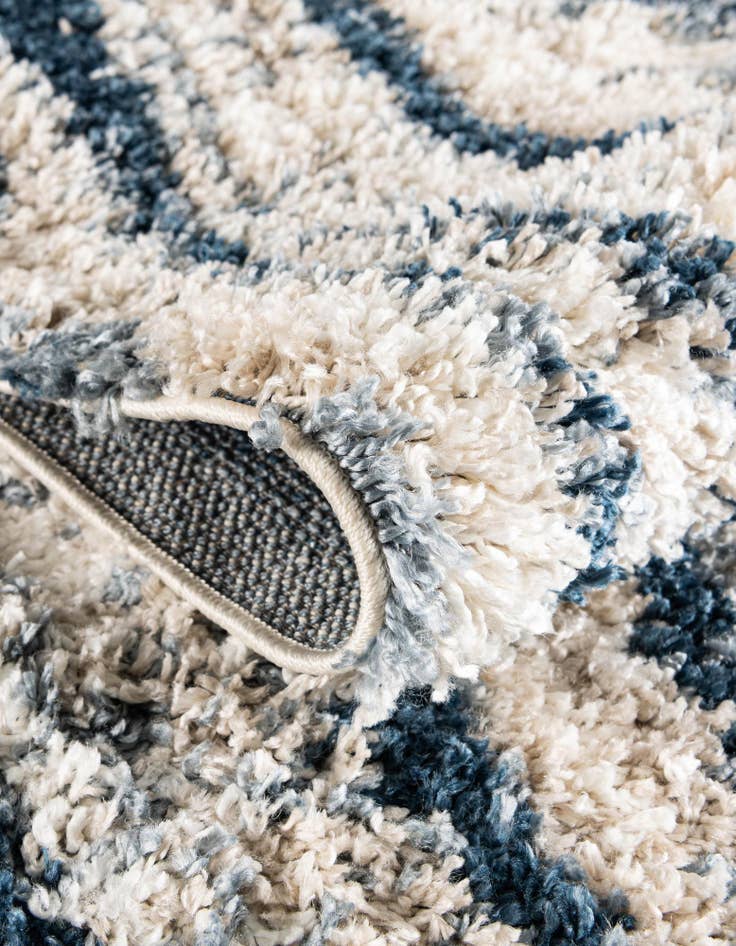 Detail image of 8' x 8' Athena Shag Square Rug