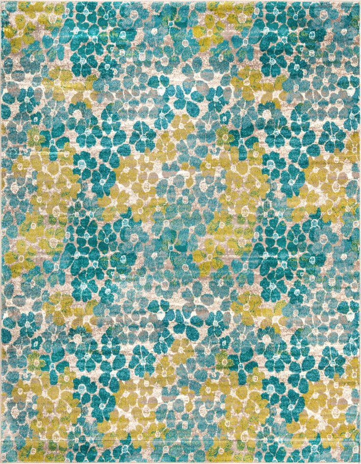 Detail image of 10' x 10' Azalea Square Rug